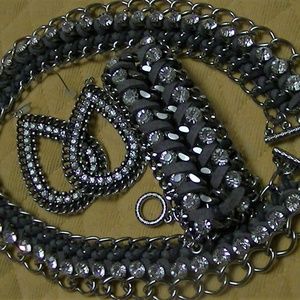 Premier Design Necklace Bracelet Earring set. NEW